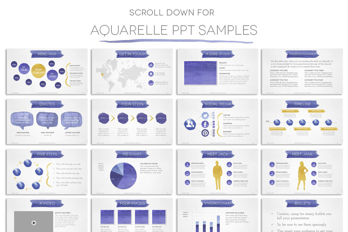 Savvy Collection PPT Bundle, a Presentation Template by Blixa 6 Studios (Photo 3 of 18)