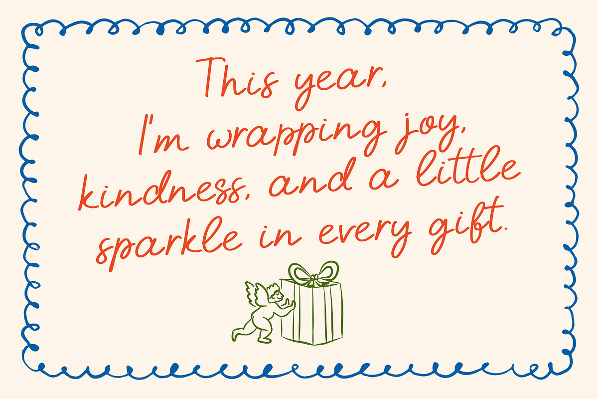 Whimsical Font Duo, Christmas Icons, a Script Font by Ayya Studio (Photo 4 of 13)