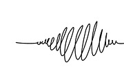 Messy scribble arrow line, an Object Illustration by Things for designers (Thumbnail 3 of 3)