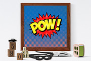 Superhero Comic Pop Art Papers, a Pattern Graphic by FrankiesDaughtersDesign (Thumbnail 7 of 11)