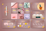 Fluid Pastel Modern Presentation, a Presentation Template by NecrolitSlide (Thumbnail 5 of 9)