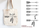 Boho elements, frames, patterns, a Background Graphic by InkySplash (Thumbnail 2 of 5)