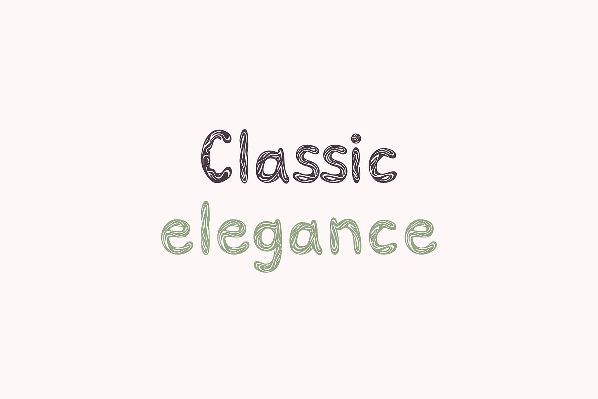 Millefiori Decorative Font, a Handwritten Font by Graphic Spirit (Photo 3 of 8)