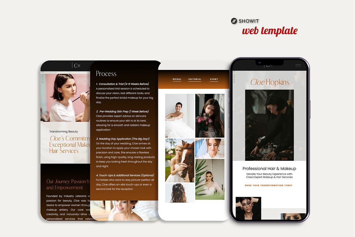 Showit Template| Artists-Photography, a Websites & App Template by Desskoo (Photo 4 of 6)