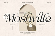 Moshville - Stylish Classy Serif, a Serif Font by Shakira Studio (Thumbnail 1 of 10)