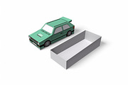 Car favor - 3d papercraft, a Print Template by PAPER amaze (Thumbnail 4 of 7)