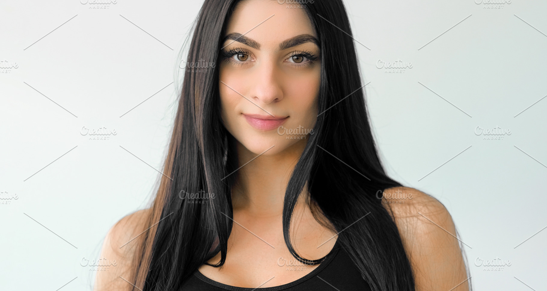 Pretty woman confident face natural beauty skin, a Person Photo by Photo Drive Studio