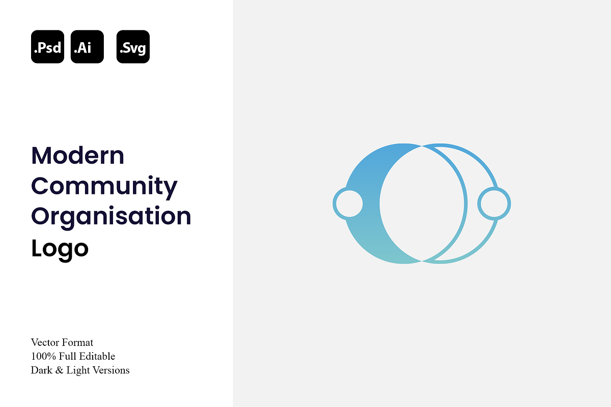 Modern Community Organisation Logo, a Branding & Logo Template by Luxury Logos (Photo 1 of 4)