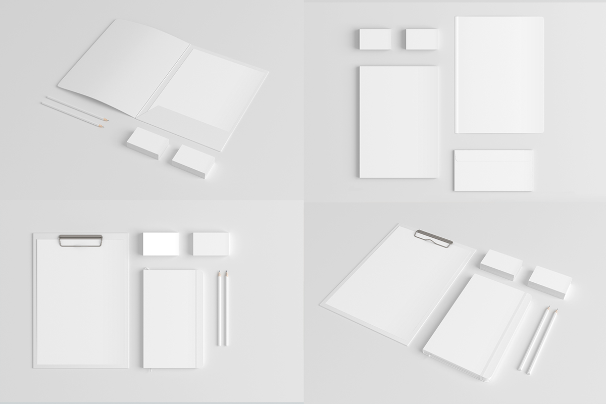Branding Mock-Up Set, a Pens & Pencil Mockup by GraphicWave (Photo 30 of 34)
