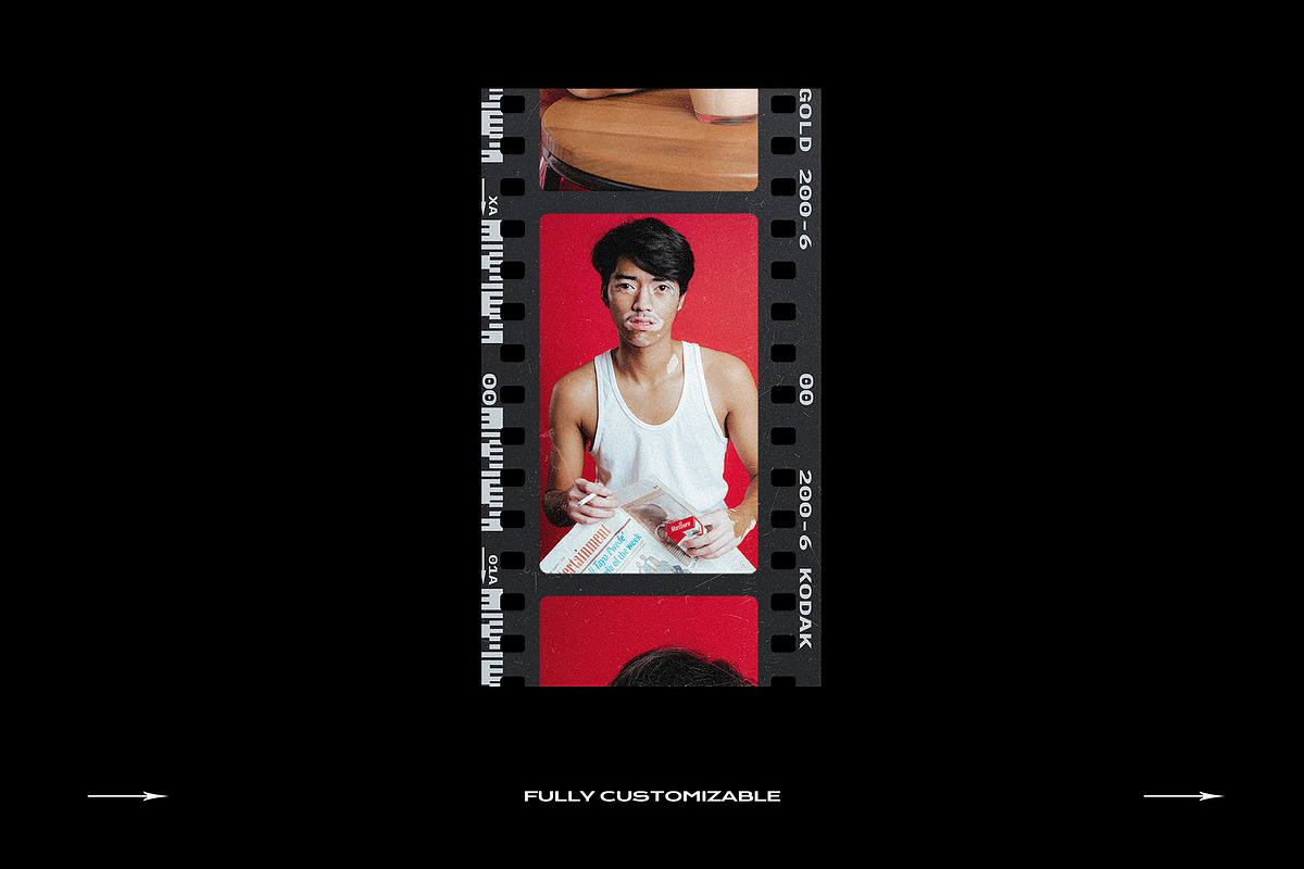 Film Frame Mockup Template Bundle, a Product Mockup by PrintPixel (Photo 7 of 134)