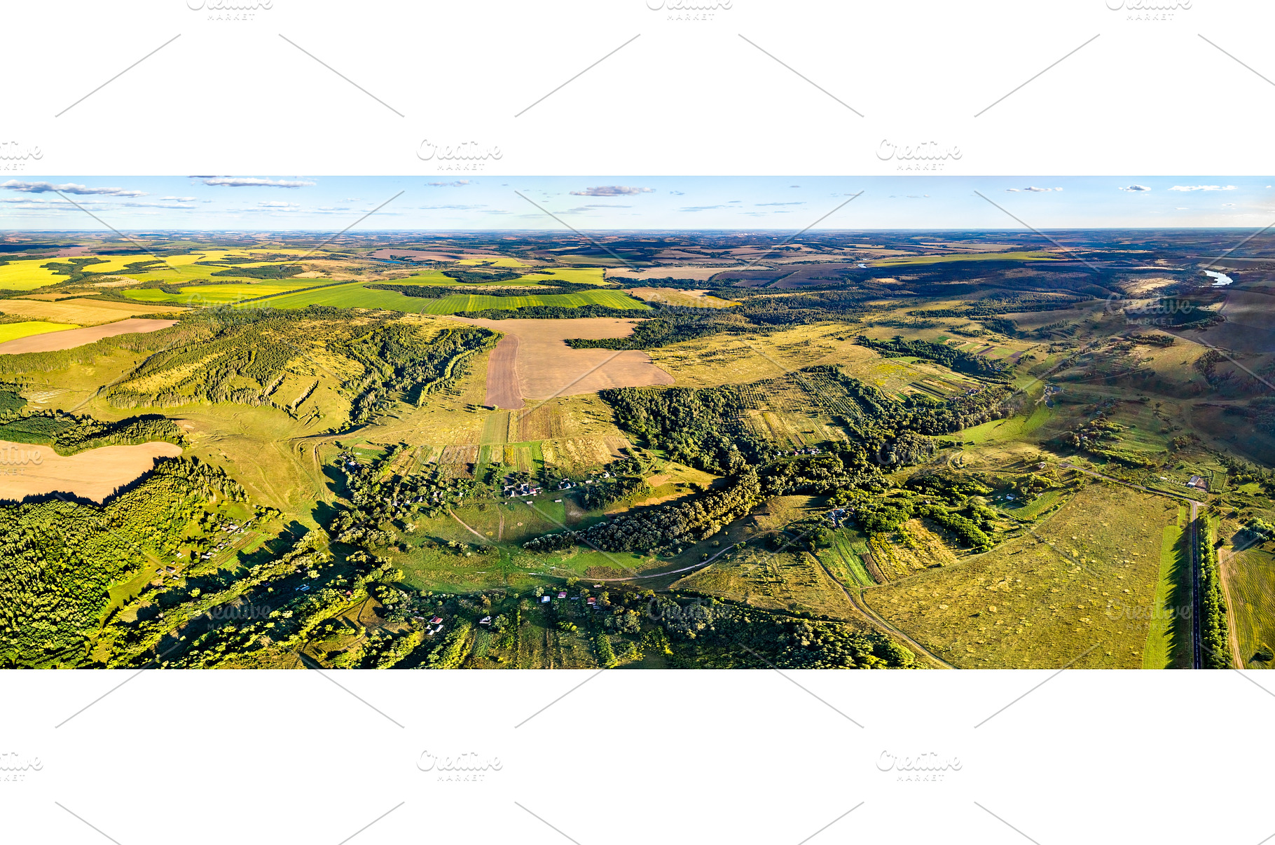 Typical aerial landscape of Russian, a Nature Photo by Leonid Andronov