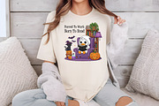 Halloween Goose Born to Read Design, an Illustration by Libby Wishes (Thumbnail 3 of 6)