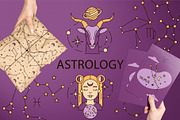 Astrology collection. Zodiac sign, an Illustration by illustrator_natalie (Thumbnail 1 of 12)
