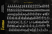 Kareema - Vintage Urban Display Font, a Handwritten Font by Azcreative Studio (Thumbnail 10 of 12)