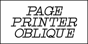 Page Printer JNL