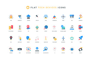 Modern technology future data icons, a Technology Illustration by Lemberg Vector