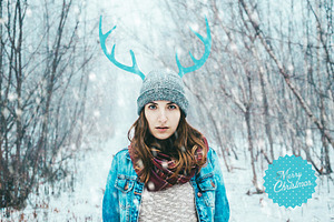 -30% OFF Christmas Photo Overlays