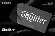 Bakihara - Blackletter Font Family, a Blackletter Font by Ekahermawan (Thumbnail 3 of 13)