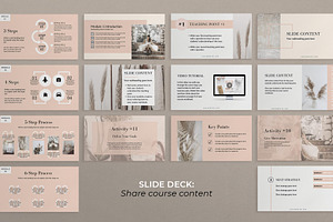 Canva Webinar & Slide Deck Templates