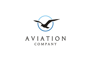 Flying Bird Logo Design