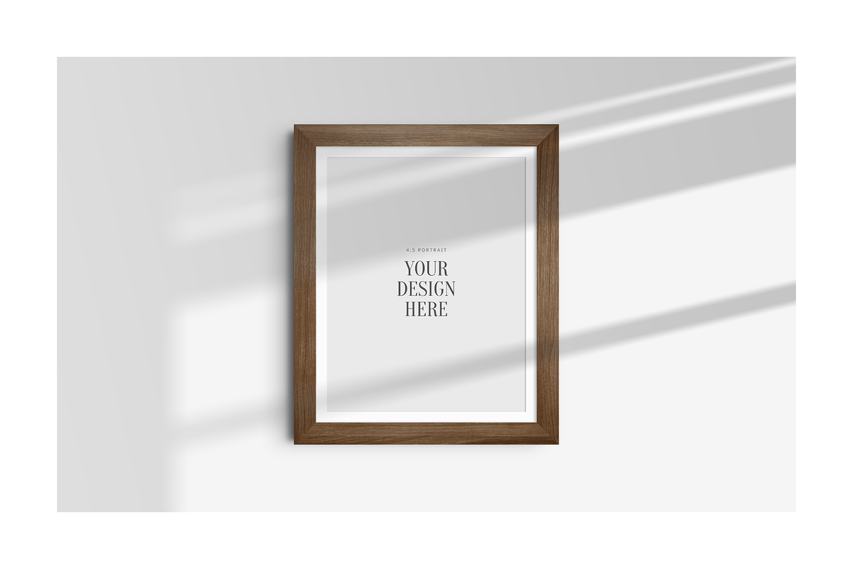 Frame Mockup 4:5 Portrait, a Mockup by DESIGN BY nube (Photo 13 of 15)