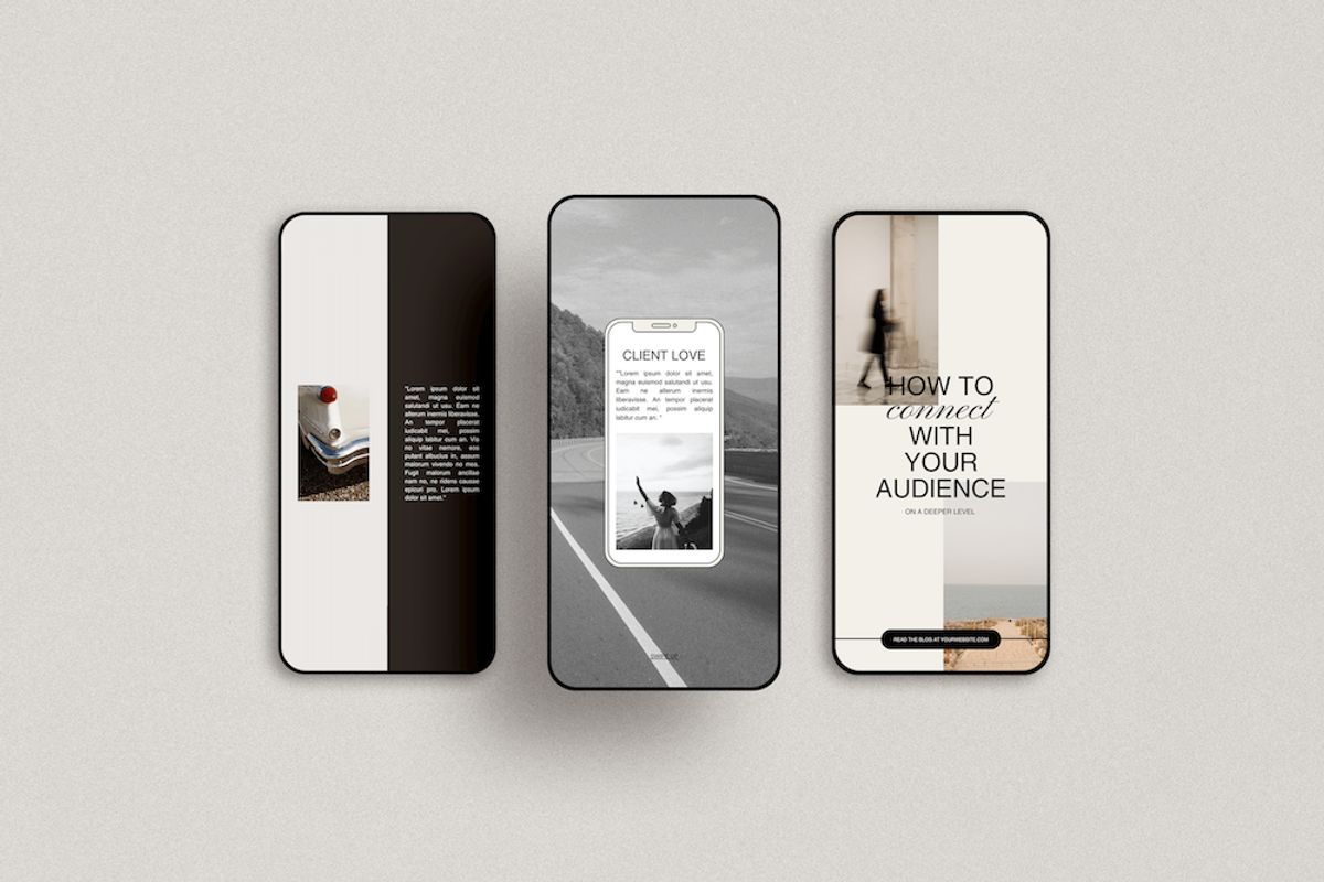 Aesthetic Social Media Templates, a Templates & Theme by Brand & Bloom (Photo 3 of 7)
