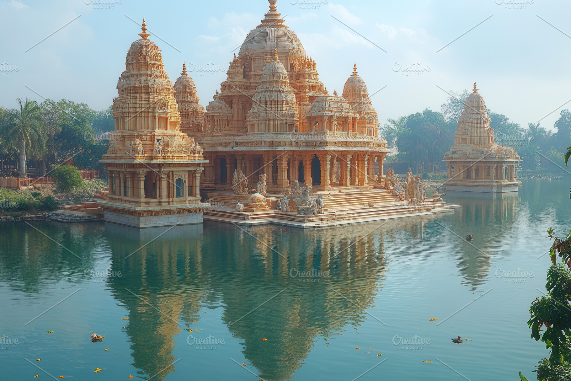 Stunning reflection of an intricatel, a Photo by Tanuart