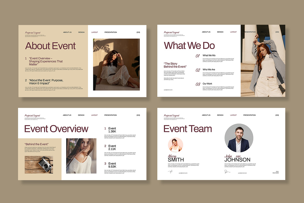 Event Proposal Presentation preview 3