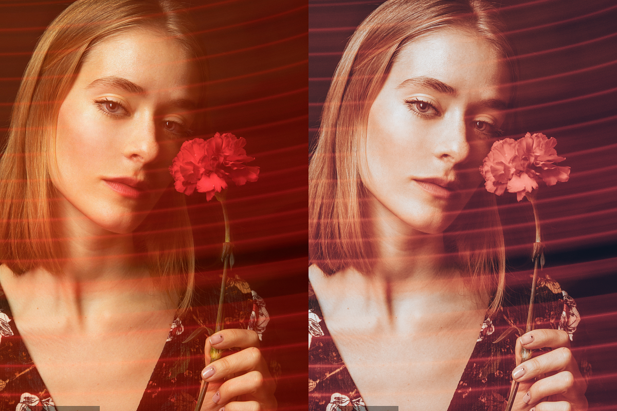 13 Moody Portrait Lightroom Presets, a Preset Add-On by RamsaGraphi (Photo 8 of 9)