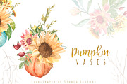 Pumpkin Harvest - Autumnal Graphics, an Object Graphic by studioequinox (Thumbnail 2 of 5)