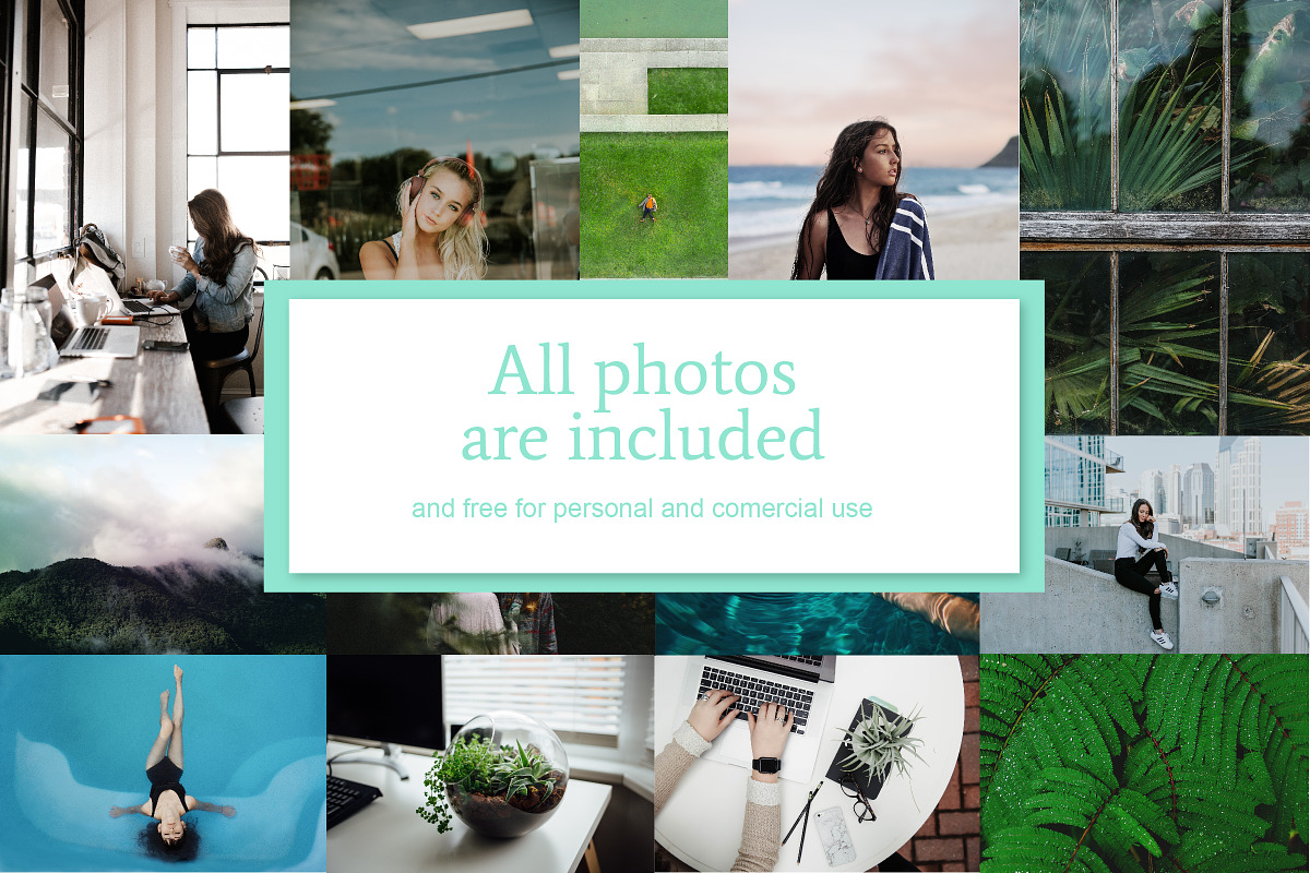 Mint | Instagram + stories templates, a Social Media Template by Nassiie (Photo 6 of 6)