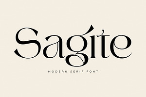 Sagite Modern Serif Font