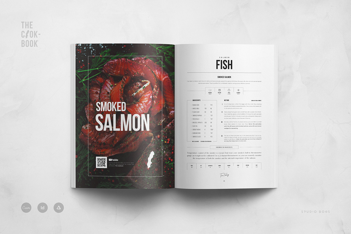 Cookbook | Recipe Book, a Brochure Template by Studio Bons (Photo 17 of 34)