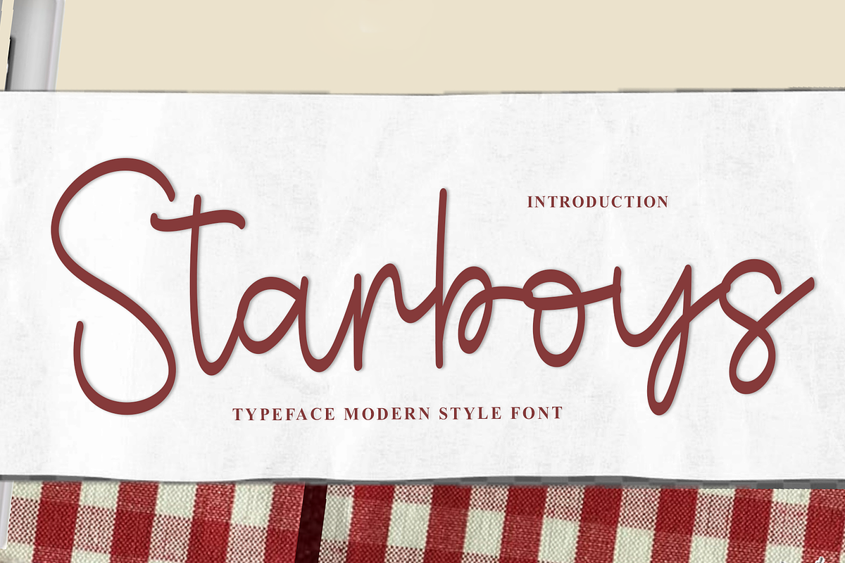 Starboys, a Handwritten Font by FreshTypeINK (Photo 1 of 8)