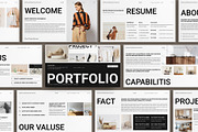 Portfolio Presentation Template, a Presentation Template by E-Type (Thumbnail 1 of 6)