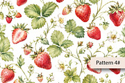 Strawberry Seamless Pattern, a Pattern Graphic by Villa 11 Estudio (Thumbnail 5 of 13)