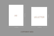 Portfolio Template, InDesign & Canva, a Brochure Template by Artisan Vibes (Thumbnail 3 of 9)