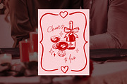 Hand Drawn Romantic Love Collection, a Decorative Illustration by Wild and Wonder by Ana (Thumbnail 2 of 10)
