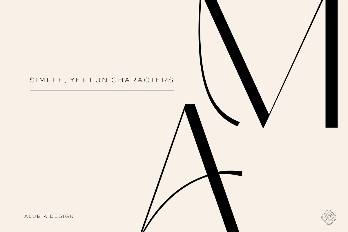 ALUBIA - modern sans serif, a Sans Serif Font by Alubia design (Photo 4 of 8)