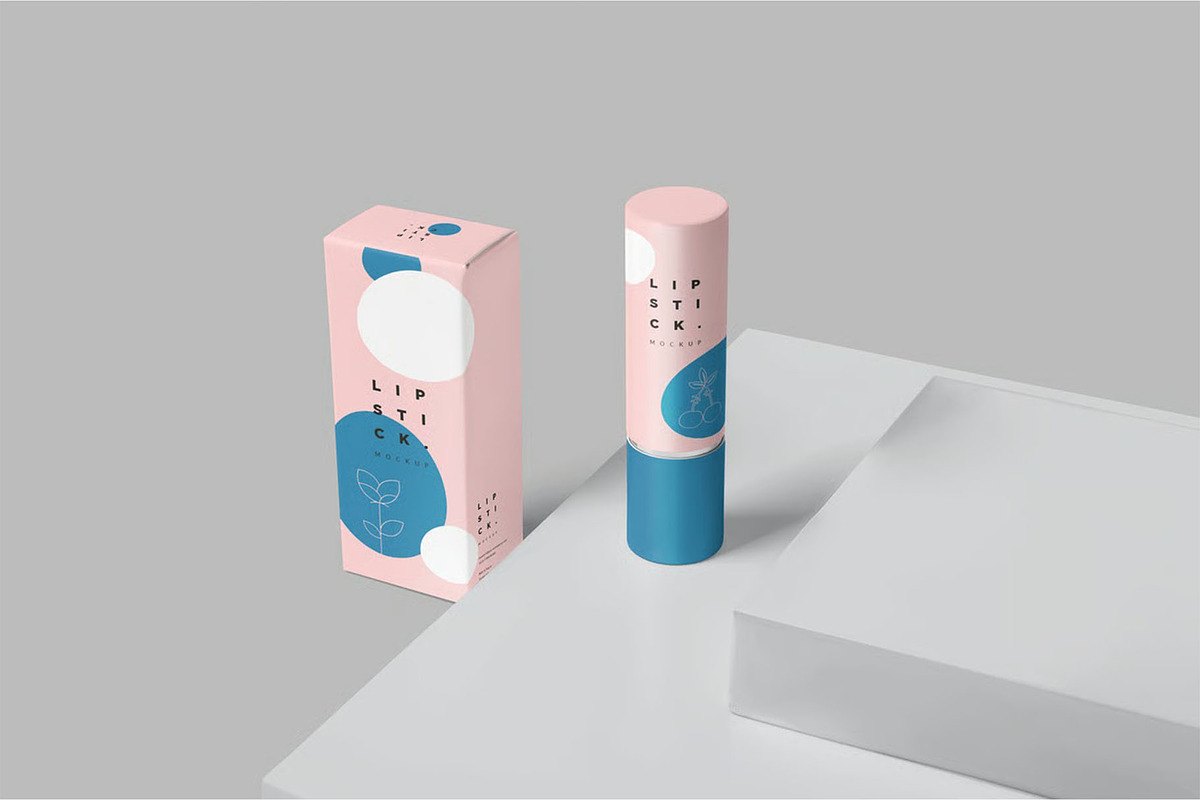Matte Lipstick Mockups, a Product Mockup by megostudi0 (Photo 6 of 7)