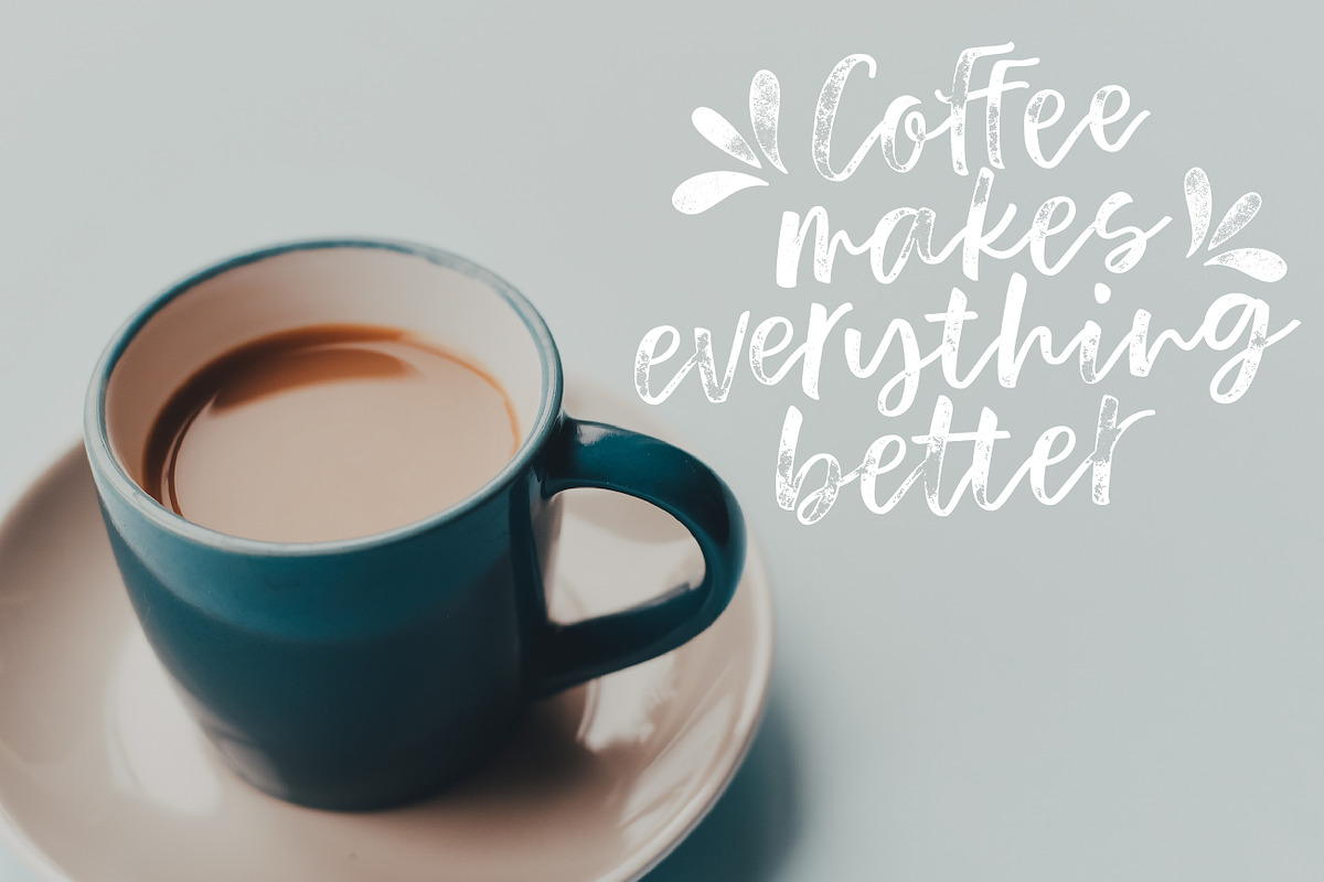 Moonbeam, a Script Font by Rountree Design Co. (Photo 6 of 9)