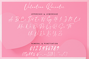 Valentine Romantic - A Modern Script, a Script Font by overlaytemplates (Thumbnail 5 of 5)