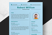Bold Color Resume for Designers, a Resume Template by ResumeInventor (Thumbnail 1 of 5)