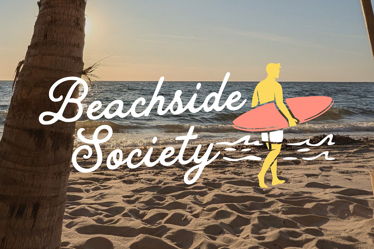 Flamingo Sunshine Coastal Font, a Handwritten Font by Tyasify (Photo 2 of 9)