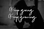 Positive Mind Script, a Handwritten Font by Yuby Creative (Thumbnail 6 of 9)