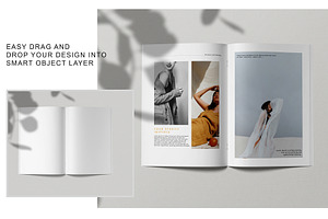 Magazine / Brochure Catalog Mockup