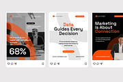 Marketing Growth Data - Instagram, a Social Media Template by Izdihaar_Studio (Thumbnail 2 of 4)