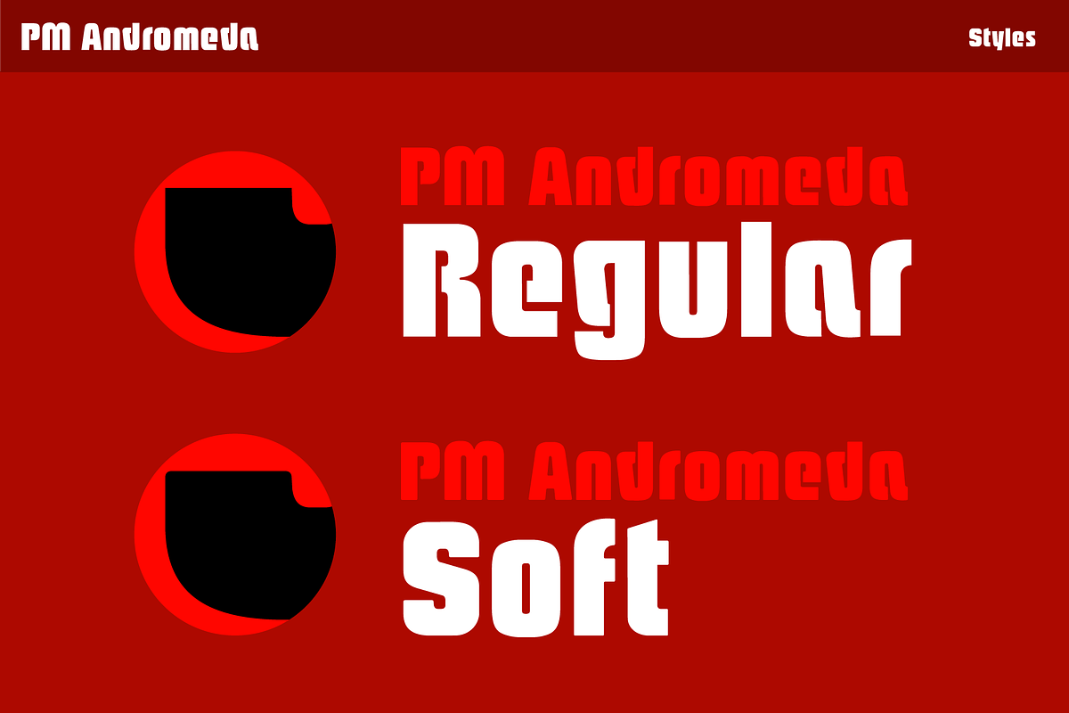 PM Andromeda Sci-Fi & Fantasy Font, a Sans Serif Font by Paper Moon Graphic Supply (Photo 4 of 6)
