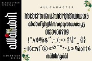 Awaludin, a Blackletter Font by ismanayuda (Thumbnail 6 of 7)