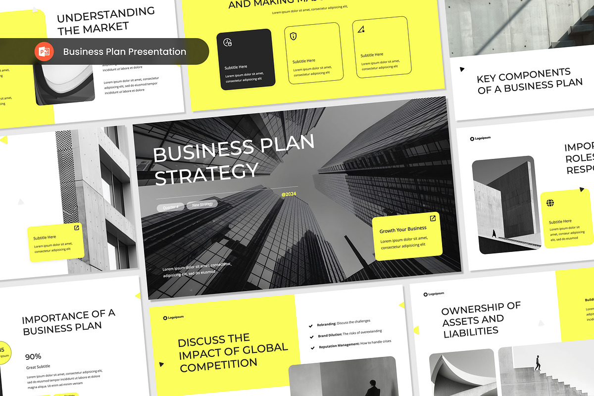 Business Plan Presentation PPTX, a Presentation Template by Antstheme (Photo 1 of 2)